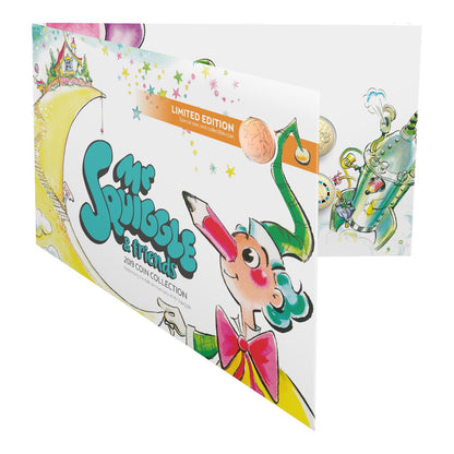 2019 Seven Coin Coloured Uncirculated Set - 60th Anniversary of Mr Squiggle