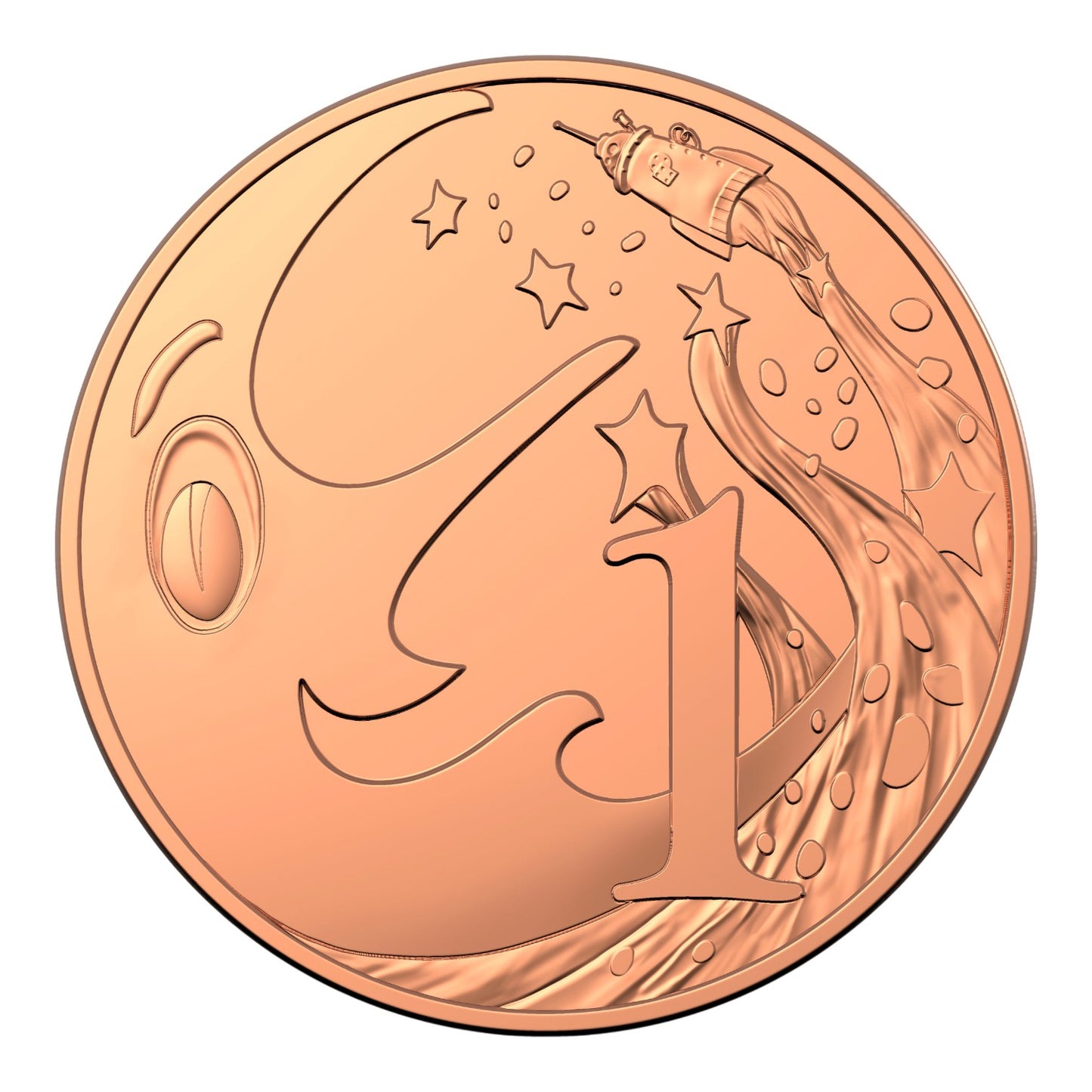 2019 Seven Coin Coloured Uncirculated Set - 60th Anniversary of Mr Squiggle