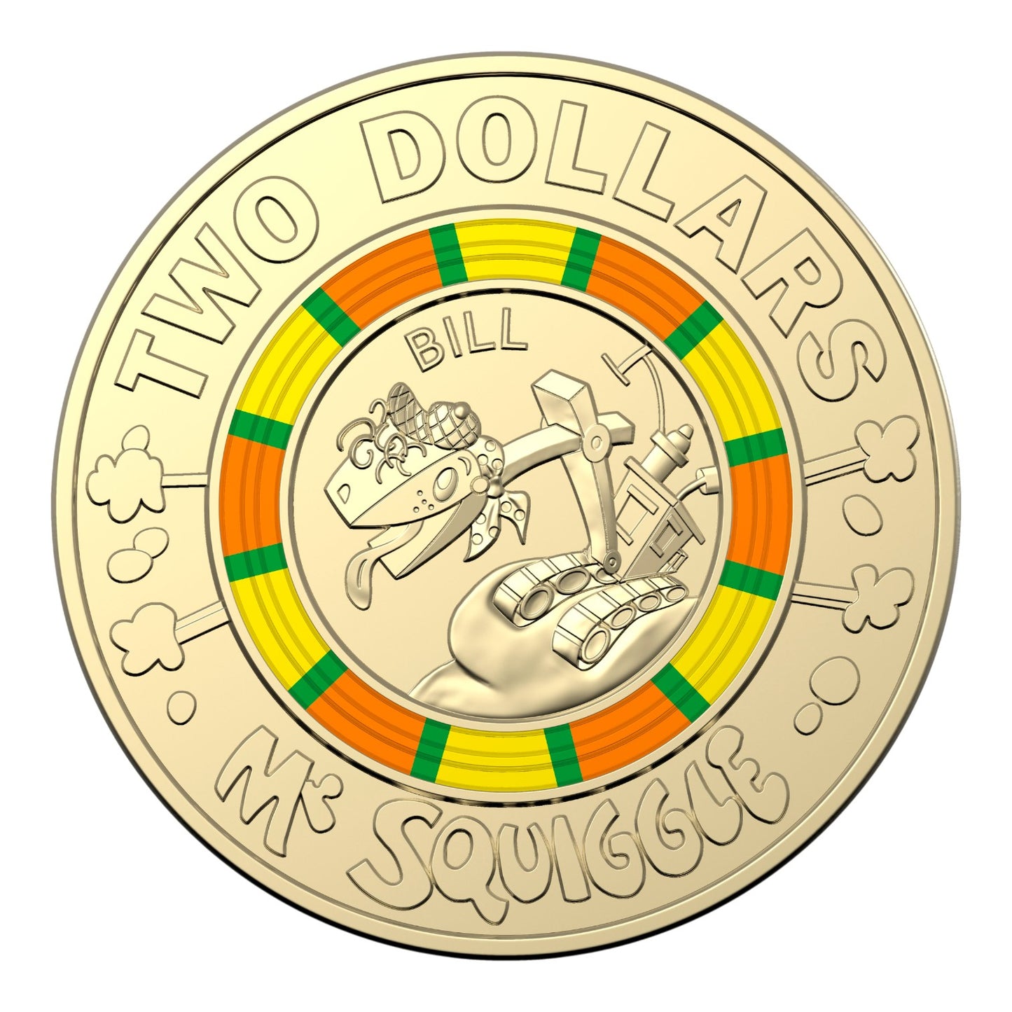 2019 Seven Coin Coloured Uncirculated Set - 60th Anniversary of Mr Squiggle