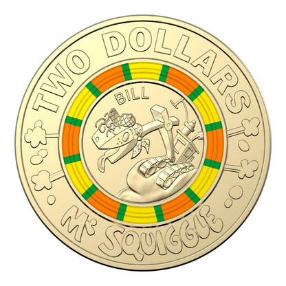 2019 Seven Coin Coloured Uncirculated Set - 60th Anniversary of Mr Squiggle