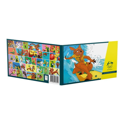 2020/2021 Tokyo Olympics $2 Al-Br Coloured Uncirculated Five-Coin Set