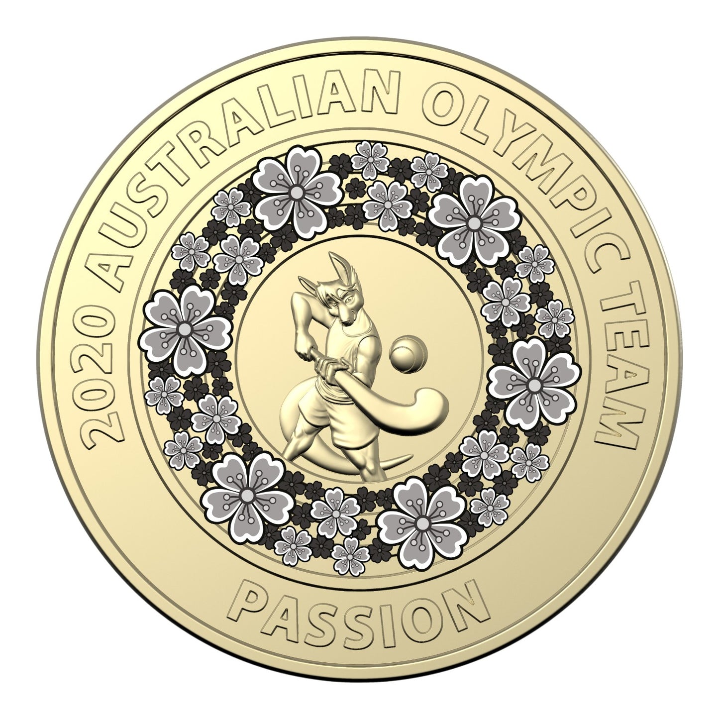 2020/2021 Tokyo Olympics $2 Al-Br Coloured Uncirculated Five-Coin Set