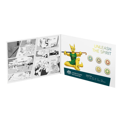 2020/2021 Tokyo Olympics $2 Al-Br Coloured Uncirculated Five-Coin Set