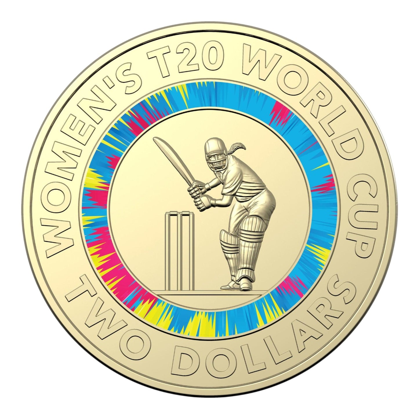2020 $2 Coin - ICC Women's T20 World Cup