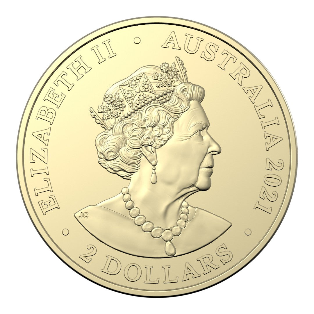 2021 $2 Coin - "Defending Country" Indigenous Military Service - 'C' Mintmark