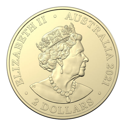 2021 $2 Coin - "Defending Country" Indigenous Military Service - 'C' Mintmark