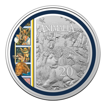 2021 20c Coin - 35th Anniversary of Animalia