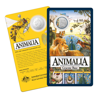 2021 20c Coin - 35th Anniversary of Animalia