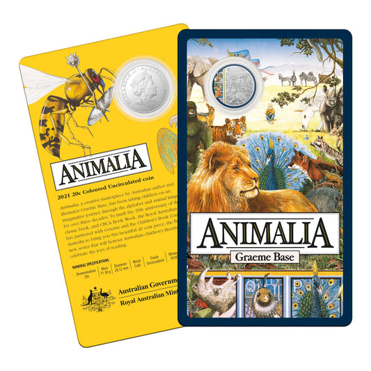 2021 20c Coin - 35th Anniversary of Animalia