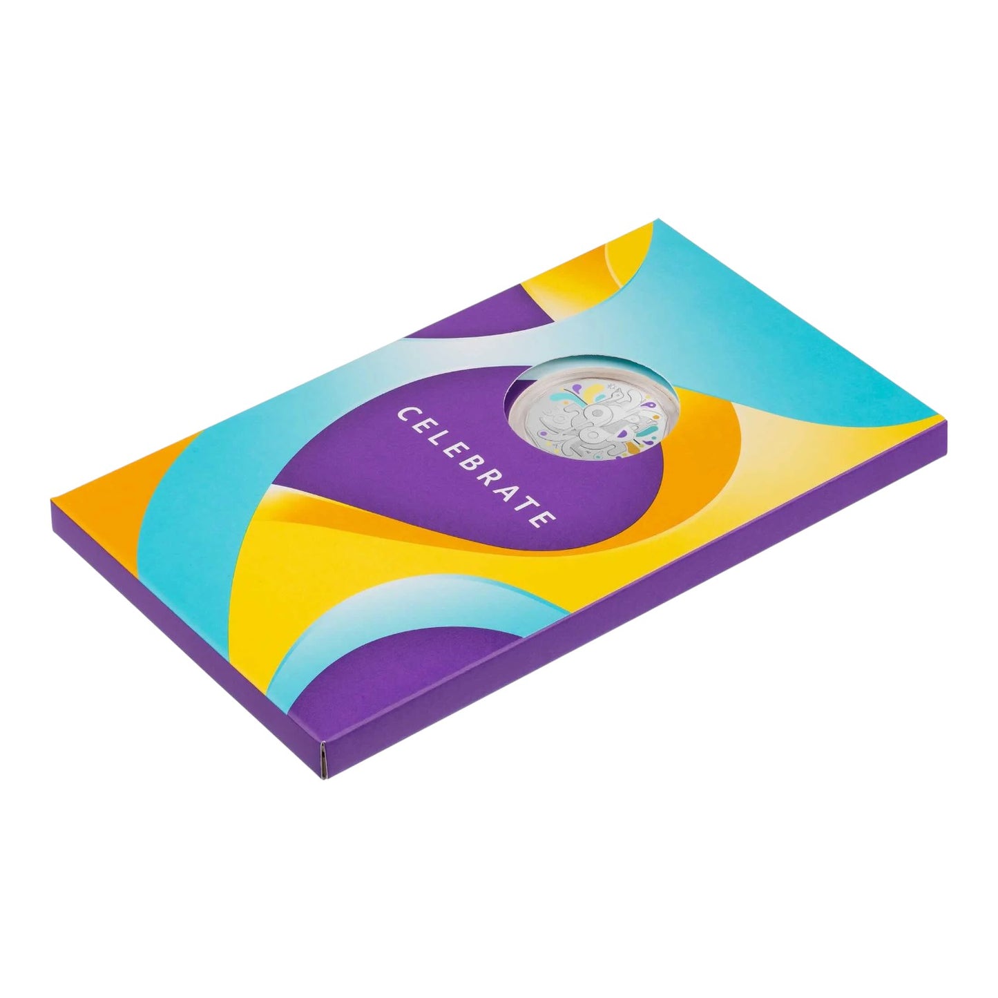 2025 50c Coloured Uncirculated Coin - Celebrations