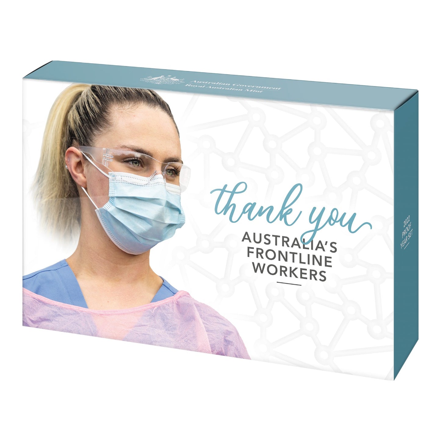 2022 CuNi AlBr Proof Six Coin Year Set - Frontline Workers