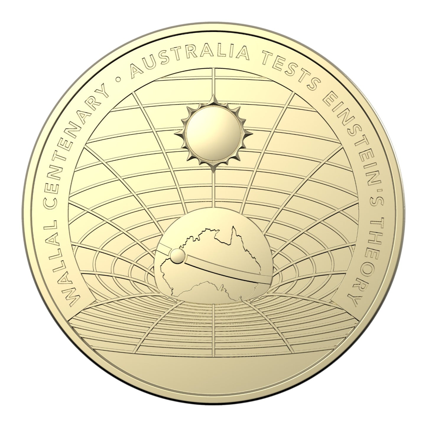2022 $1 Uncirculated Coin - Wallal Centenary - Australia Tests Einstein's Theory