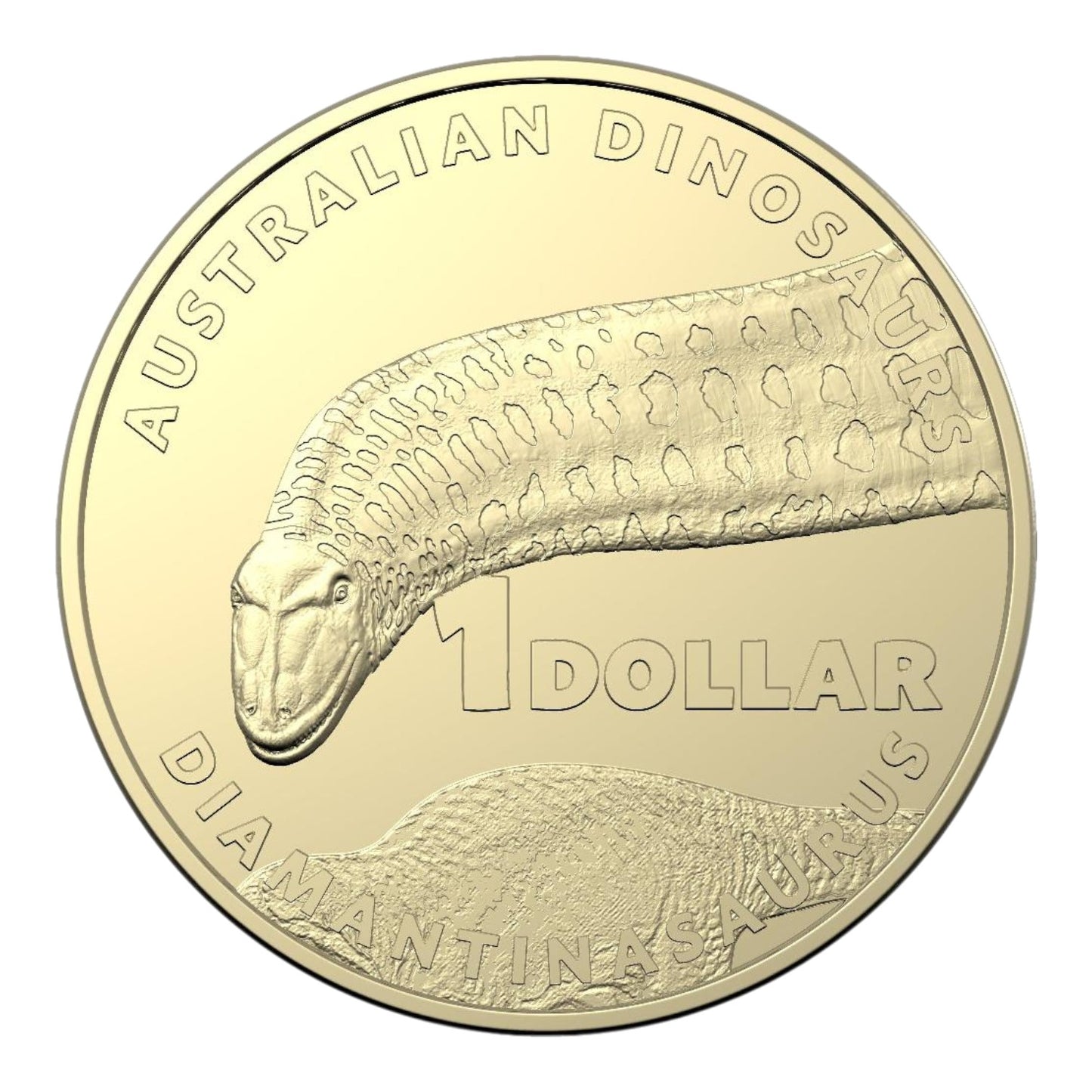 2022 $1 Uncirculated Four-Coin Collection - Australian Dinosaurs