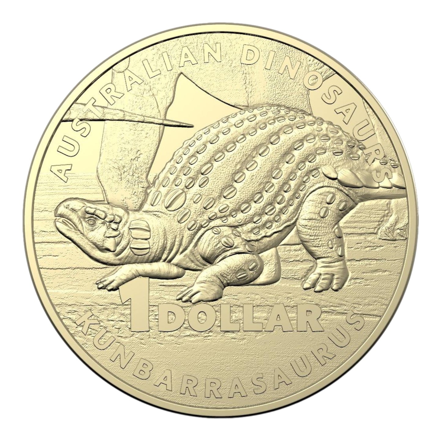 2022 $1 Uncirculated Four-Coin Collection - Australian Dinosaurs