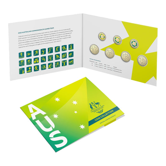 2022 Australian Commonwealth Games Team Coin Collection