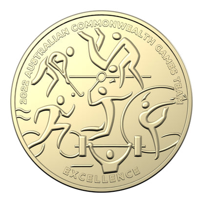 2022 Australian Commonwealth Games Team Coin Collection