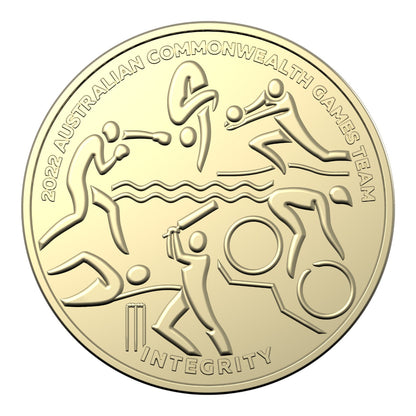 2022 Australian Commonwealth Games Team Coin Collection