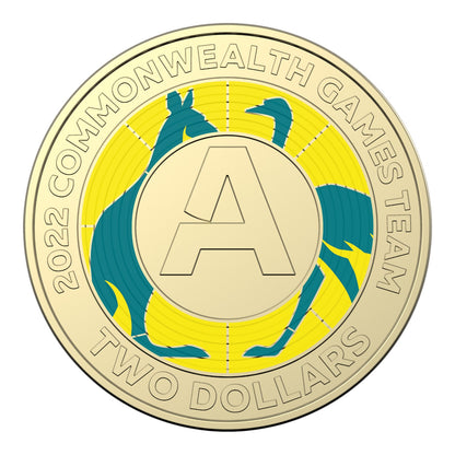 2022 Australian Commonwealth Games Team Coin Collection