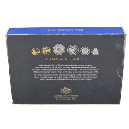 2011 Royal Australian Mint Proof Coin Set