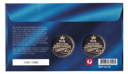 2013 PMC - Diamond Jubilee Coronation - Limited Edition Medallion Cover