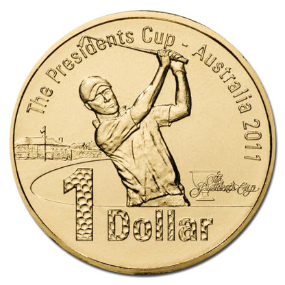 2011 $1 Coin - The Presidents Cup