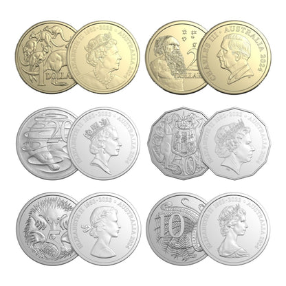 2024 AlBr CuNi Uncirculated Six Coin Set - Change of Monarch