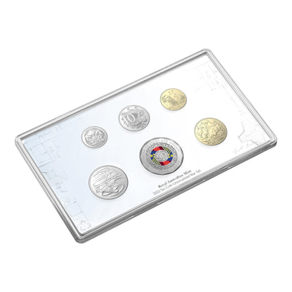 2025 Coloured Six Coin Uncirculated Year Set - 50 Years of the Australian Honours System