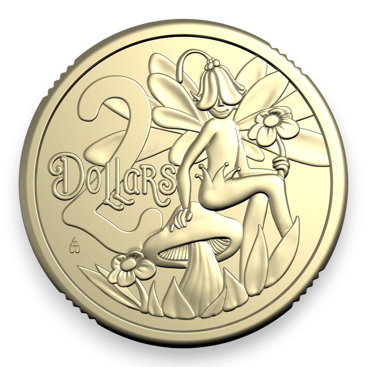 2025 $2 Uncirculated Coin in Card - Tooth Fairy