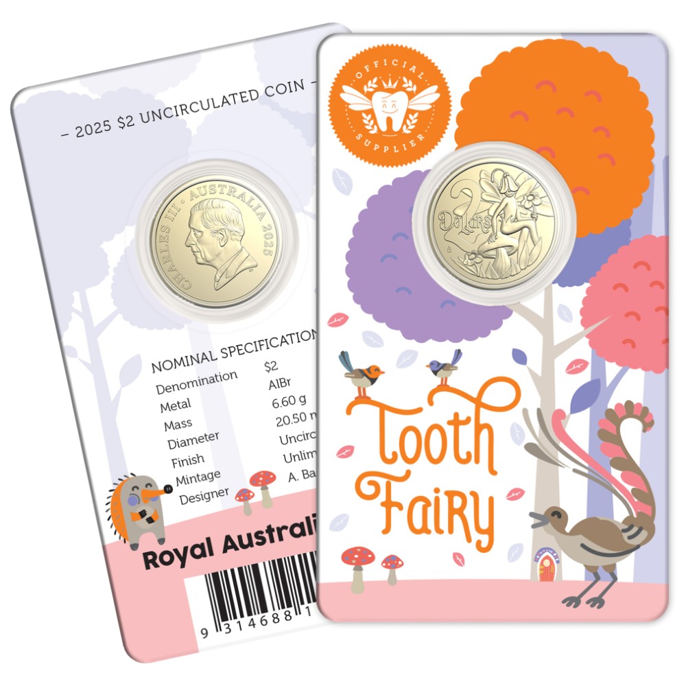 2025 & 2026 Tooth Fairy $2 Coin Bundle