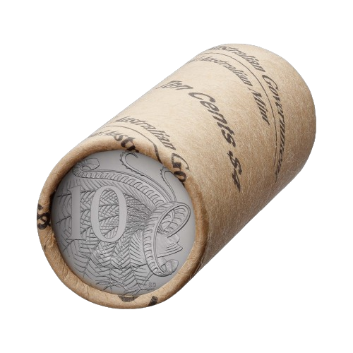 2024 10c Coin - King Charles III Effigy - Premium Roll with Roll Tube