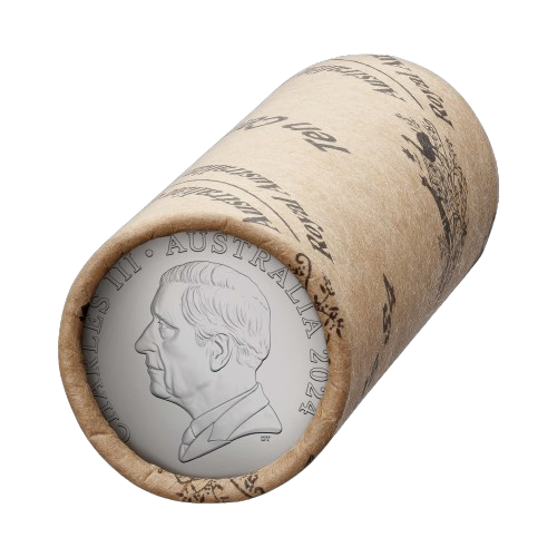 2024 10c Coin - King Charles III Effigy - Premium Roll with Roll Tube