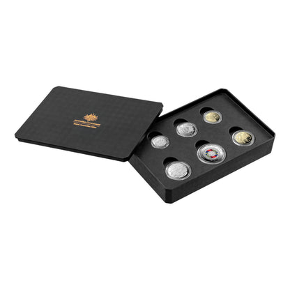 2025 Six-Coin Coloured Proof Year Set - 50th Anniversary of the Australian Honours and Awards System