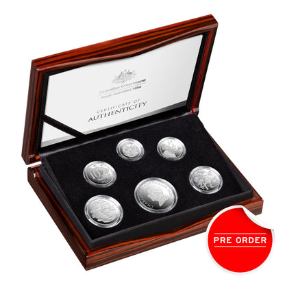2025 Six-Coin Fine Silver Proof Year Set - HM King Charles III