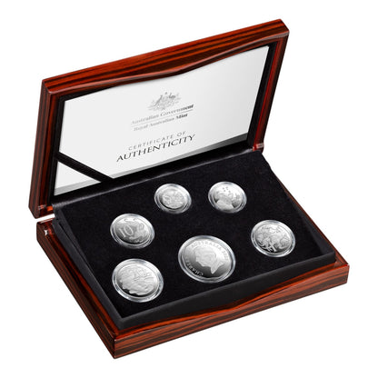 2025 Six-Coin Fine Silver Proof Year Set - HM King Charles III