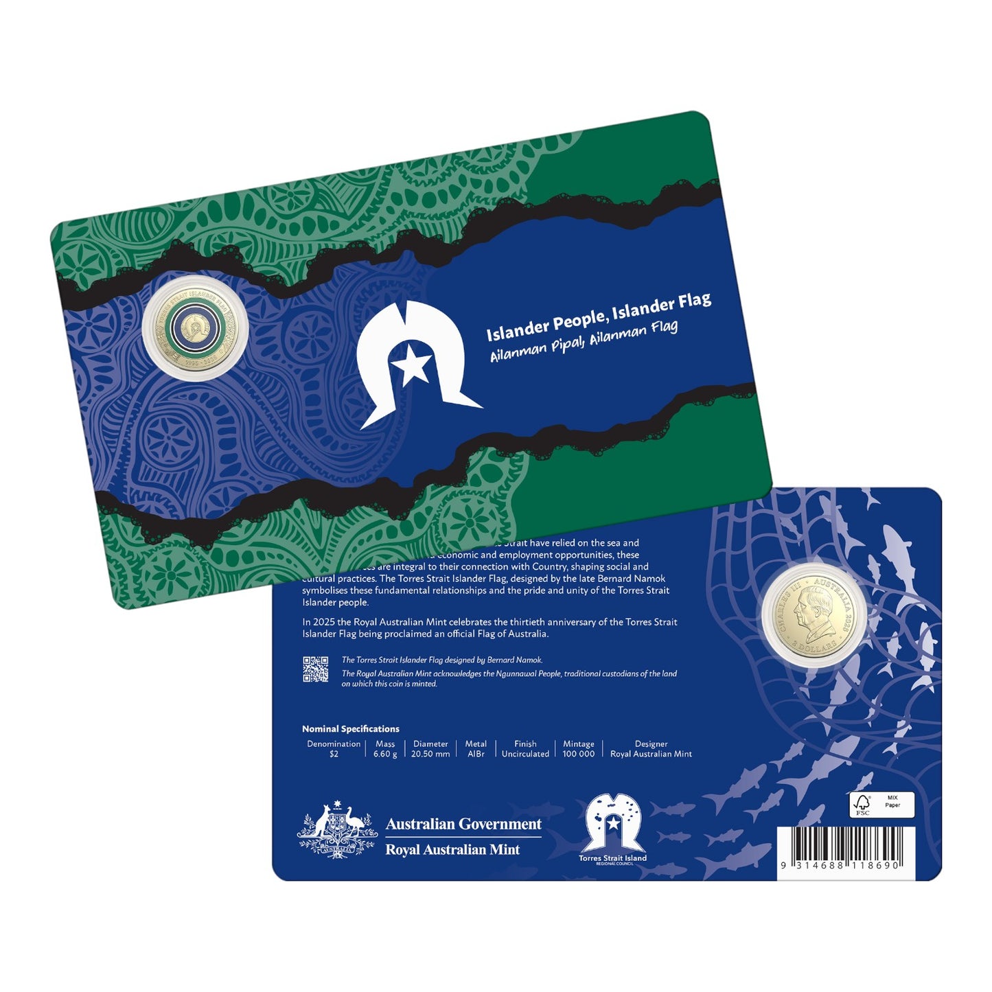 2025 30th Anniversary of the Torres Strait Islander Flag Bundle