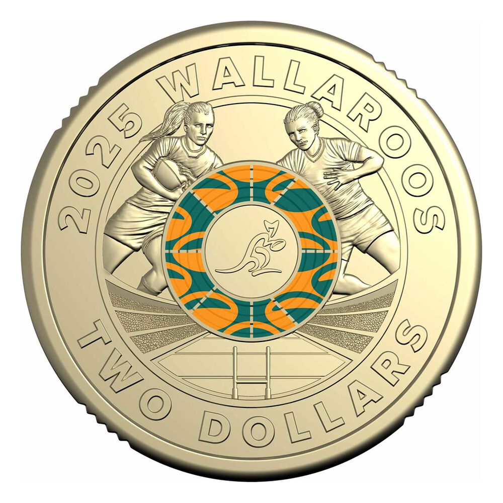 2025 $2 Uncirculated Two Coin Set - Wallabies & Wallaroos