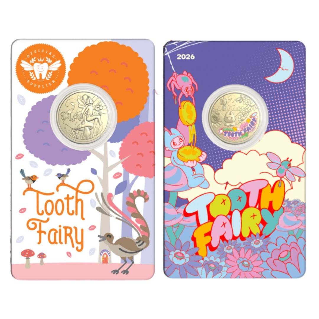 2025 & 2026 Tooth Fairy $2 Coin Bundle