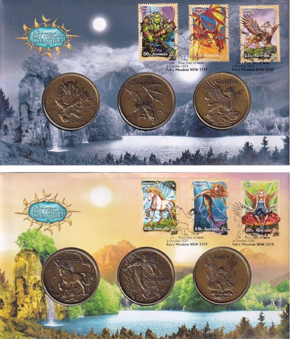 2011 PMC Set of 2 Covers - Mythical Creatures