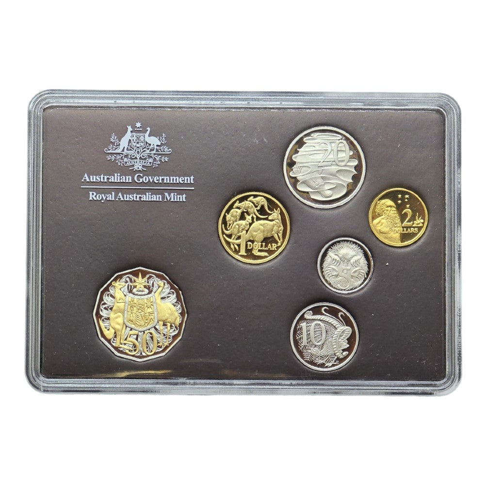 2012 Royal Australian Mint Proof Coin Set - Special Edition with Selective Gold Plating