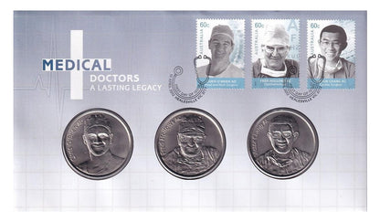 2012 PNC/PMC - Medical Doctors - A Lasting Legacy - Medallion & Stamp Cover