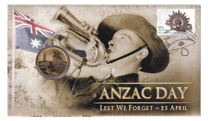 2012 Perth Mint PNC - ANZAC Day - Lest We Forget