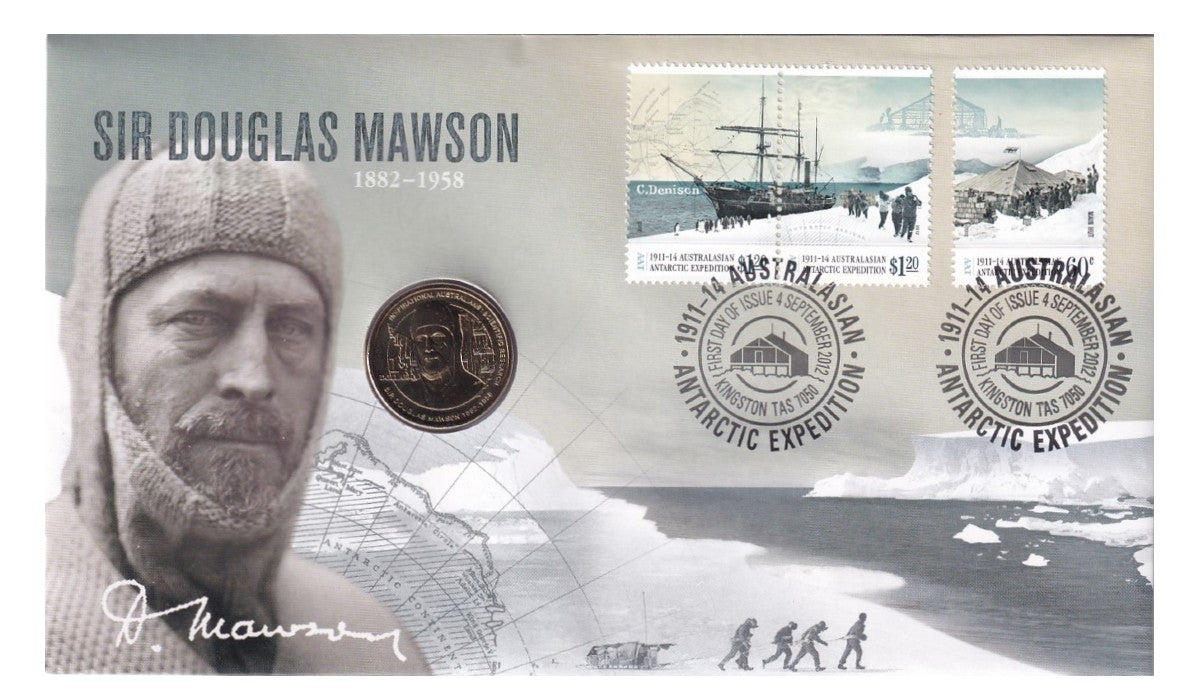 2012 PNC - Inspirational Australians - Sir Douglas Mawson 1882 - 1958