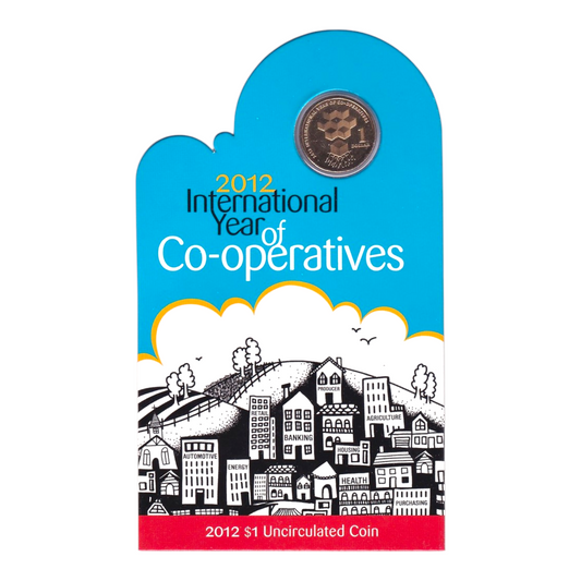 2012 $1 Coin - International Year of Cooperatives