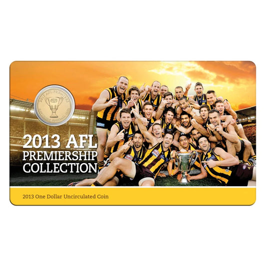 2013 $1 Coin - AFL Premiers - Hawthorn Football Club