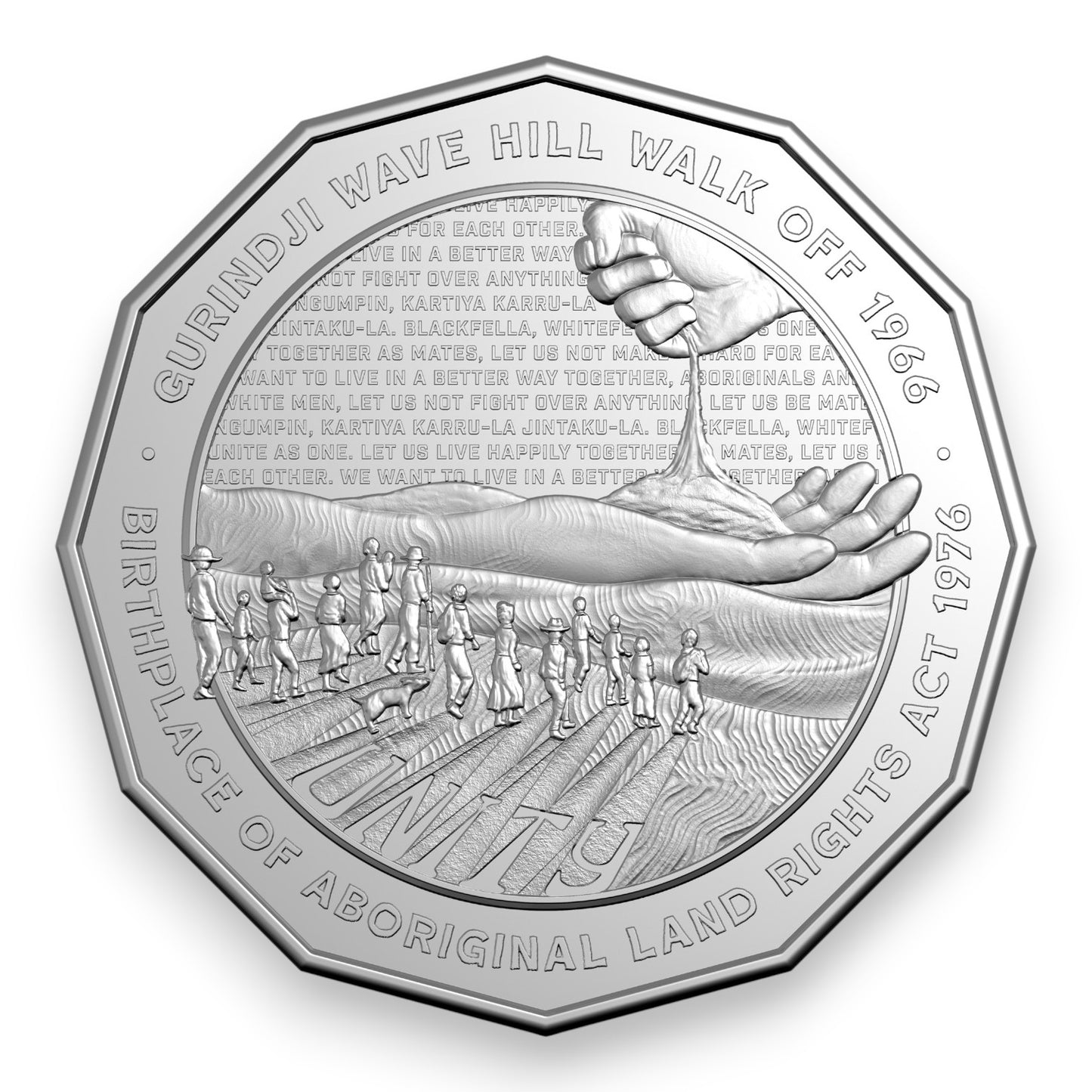 2026 50c Uncirculated Coin – Unity: Wave Hill Walk Off 60th & Aboriginal Land Rights 50th Anniversaries
