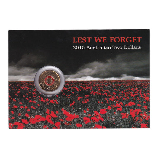 2015 Lest We Forget $2 Al-Br Coin Pack