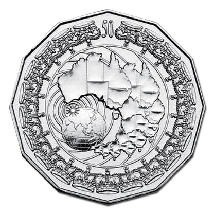 2006 50c Coin - Her Majesty Queen Elizabeth II - Royal Visit