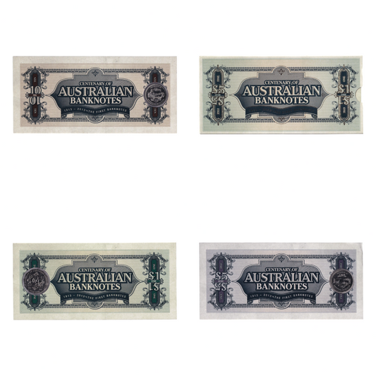 2013 Centenary of Australian Banknotes – 20c & 50c Three-Coin Uncirculated Set