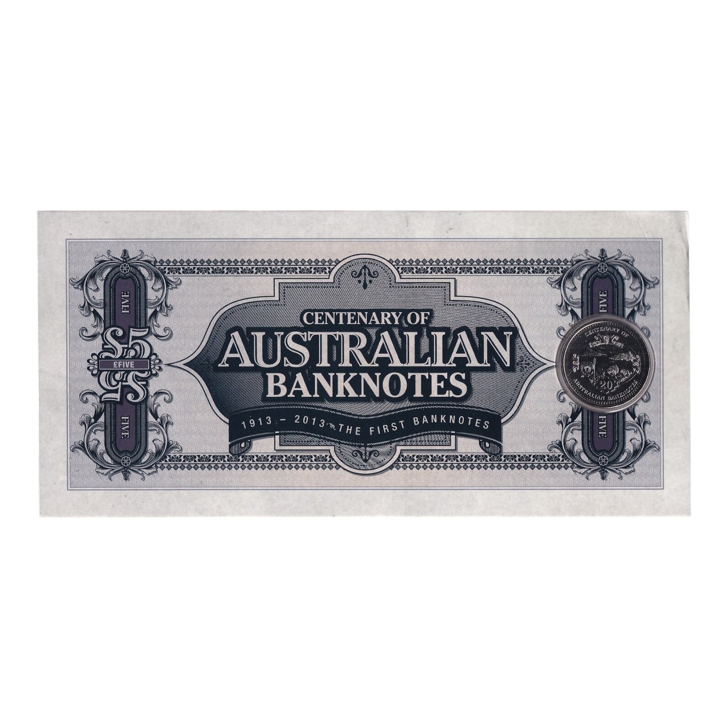 2013 Centenary of Australian Banknotes – 20c & 50c Three-Coin Uncirculated Set