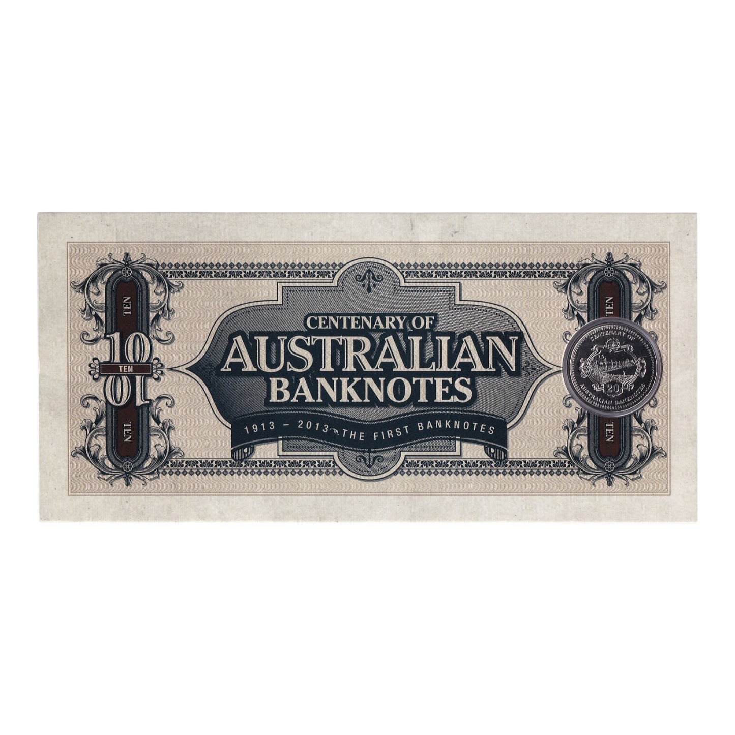 2013 Centenary of Australian Banknotes – 20c & 50c Three-Coin Uncirculated Set